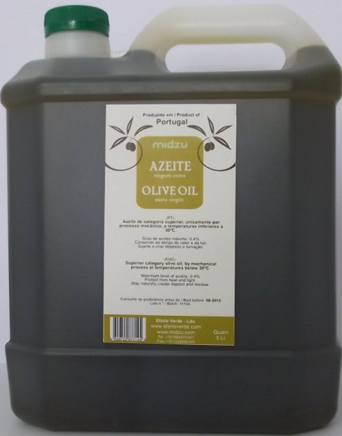 Azeite virgem extra Midzu 5L